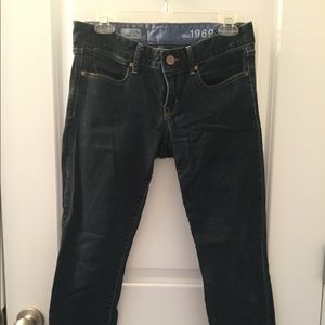 Gap Always Skinny 1969 Jeans 27a Dark Wash